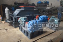 大型全自動(dòng)液壓對輥制砂機(jī)發(fā)往四川成都